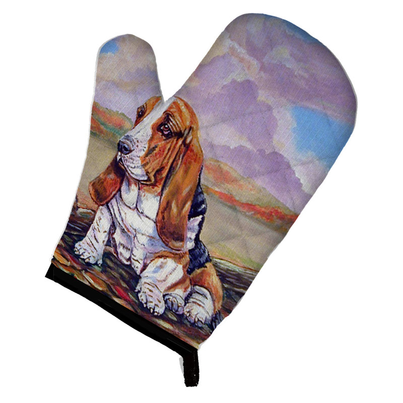 Gant de cuisine Basset Hound