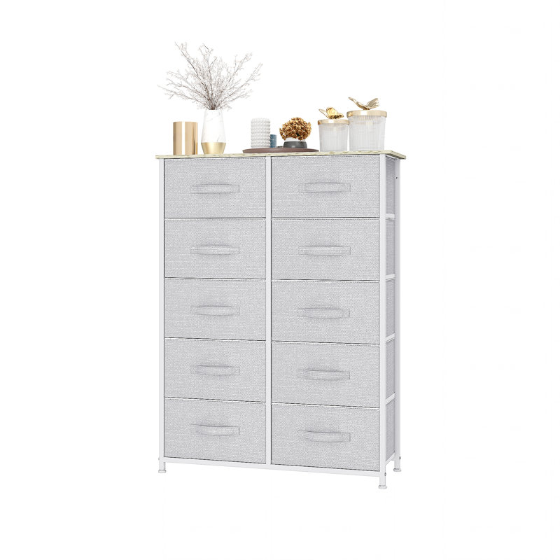 85.6 cm W Chest of 10 Drawers