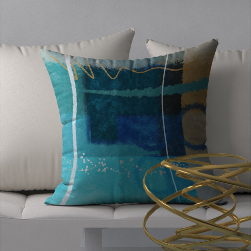 Housse de coussin carrée/insert, 24" X 24"