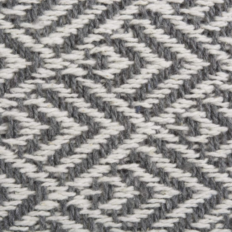 Anoka Diamond Table Runner, Gray