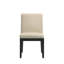 Ensemble de 2 chaises d'appoint rembourrées