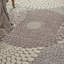 Tapis géométrique gris / ivoire / brun Cangelosi-29473040