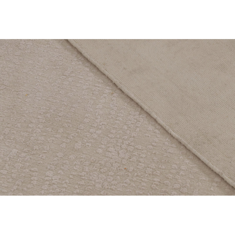 Textural Handmade Silk and Wool Area Rug