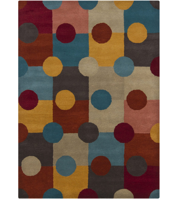 Tapis aire géométrique Fults, Rectangle 5 pi x 7 pi