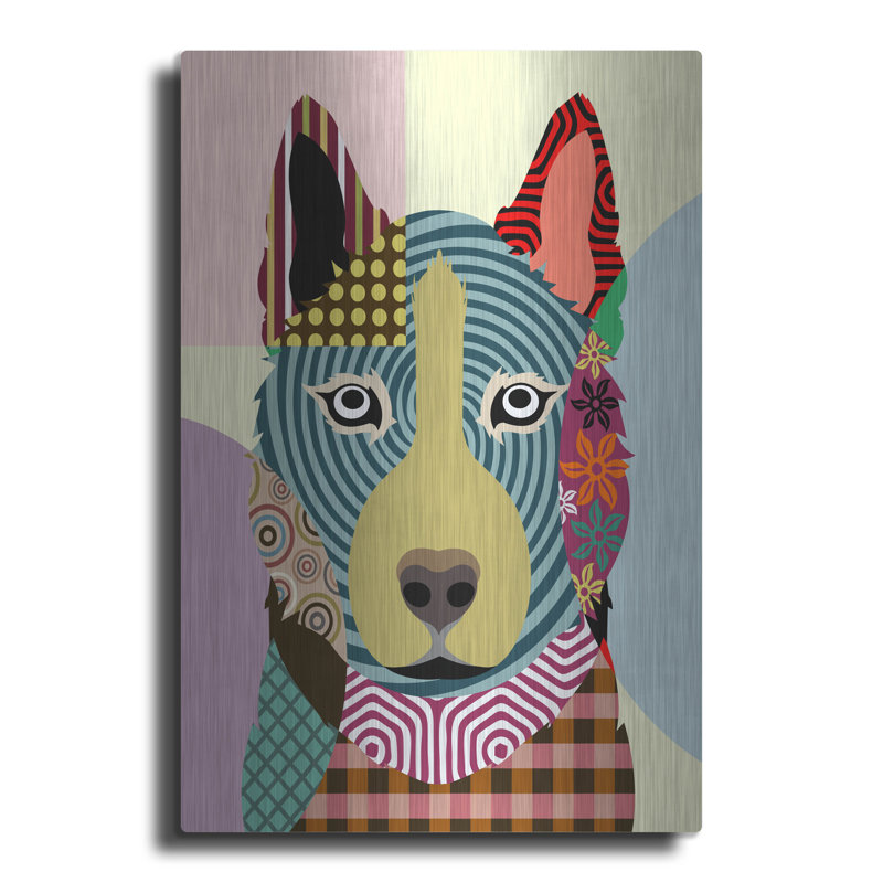 "Husky sibérien" par Lanre Adefioyue, H 24 po x l 16 po