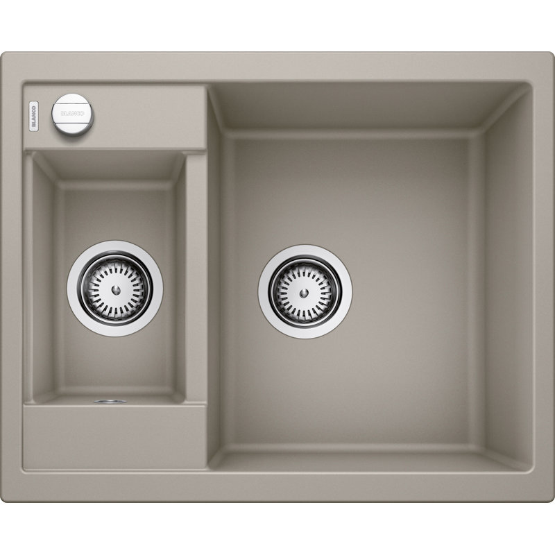 Metra 1.5 Bowl Inset Kitchen Sink, Tartufo