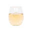 Handmade Glass Stemless Wine Glass