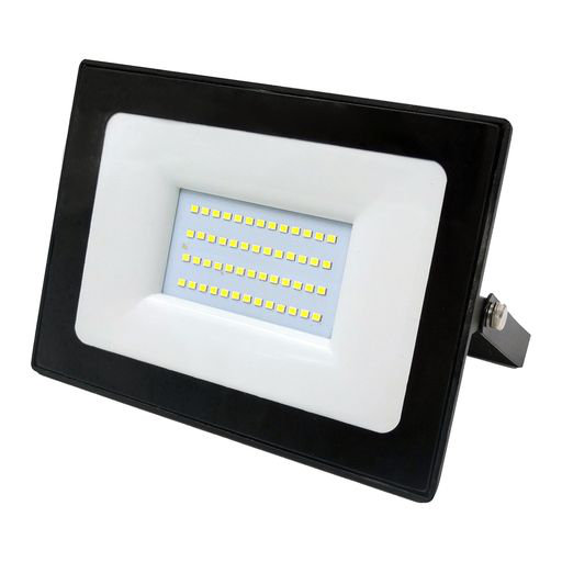 150W Non PIR Slim Line Black Body LED Floodlight, 15000 Lumens, 6000K