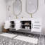 Ensemble de meuble-lavabo double 84 po Tihanna-790747178