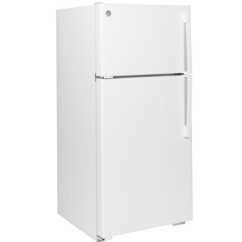 28" Energy Star Top Freezer Refrigerator, White, Left