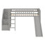 Lit mezzanine avec escalier et glissade-1370043937