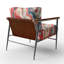 Chaise avec accoudoirs rembourrée Frode-445484167