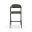 Munsley Upholstered Counter Stool with Metal Frame