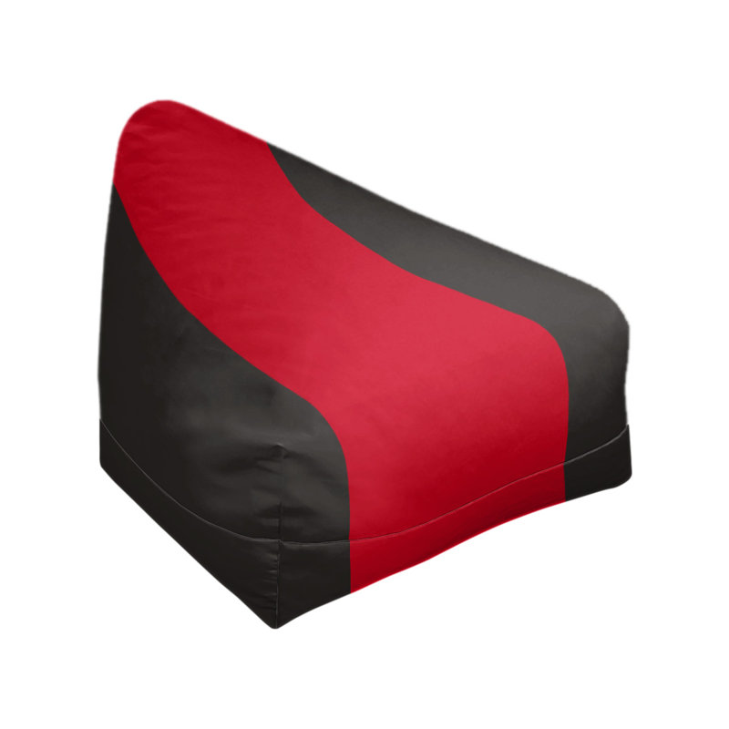 Sac de pois classique, H 30 po x l 27 po x P 27 po, Noir / rouge écarlate