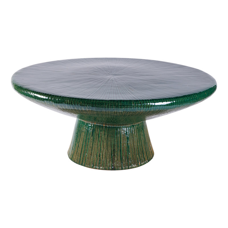 Table basse en céramique, Vert