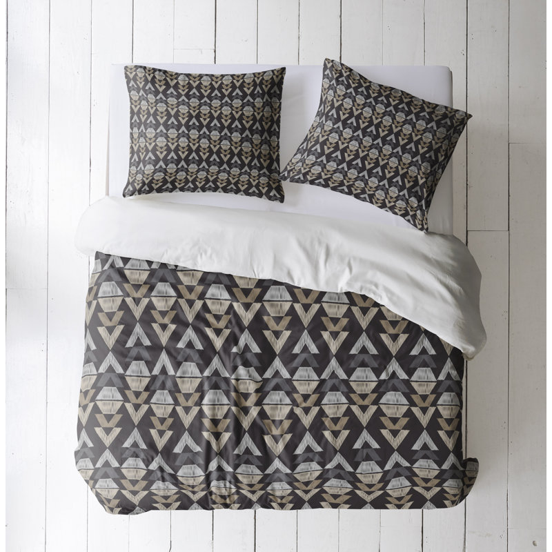Abstract Duvet Cover, King Duvet Cover + 2 King Shams