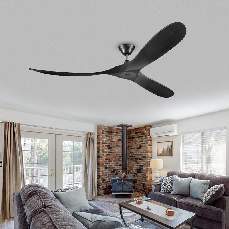 Ventilateur de plafond Black Soild, 70"