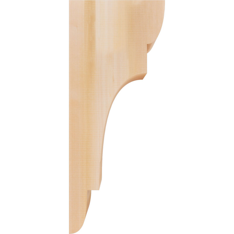 New Brighton Corbel, H 28 po x l 5,5 po x P 12 po, Cèdre rouge, Lisse