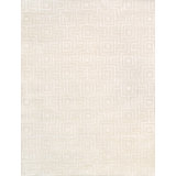 Geometric Area Rug in Ivory