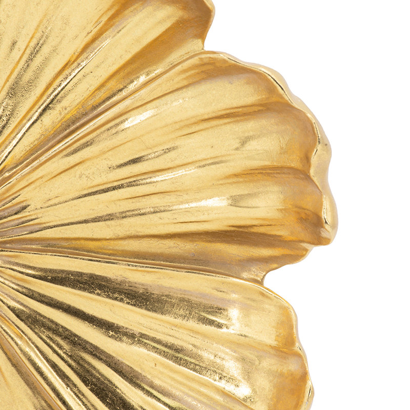 Gold Rose Wall Art - Of 2, Rich Golden Hue, Intricate Petal Design, Versatile For Living Room, Bedroom, Hallway Decoration 2Pcs Decorative Items, Color, Details, Home Decor, Hallway, Bedroom