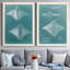 «Morning Swim I», ensemble de 2 reproductions d'art sur toile-1704986081-1704986074