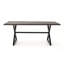 Rolando Outdoor Aluminum Dining Table With Steel Frame