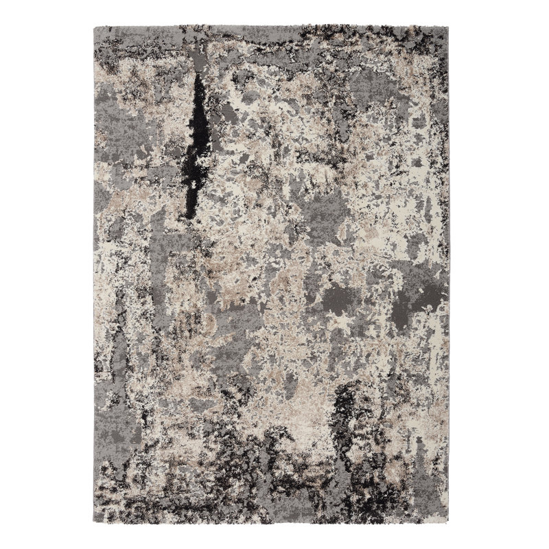 Colegrove Shaggy Grey Rug, Rectangle 200 x 290cm