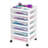 Drawer Plastic Storage Chest with Casters-61948810-111935261