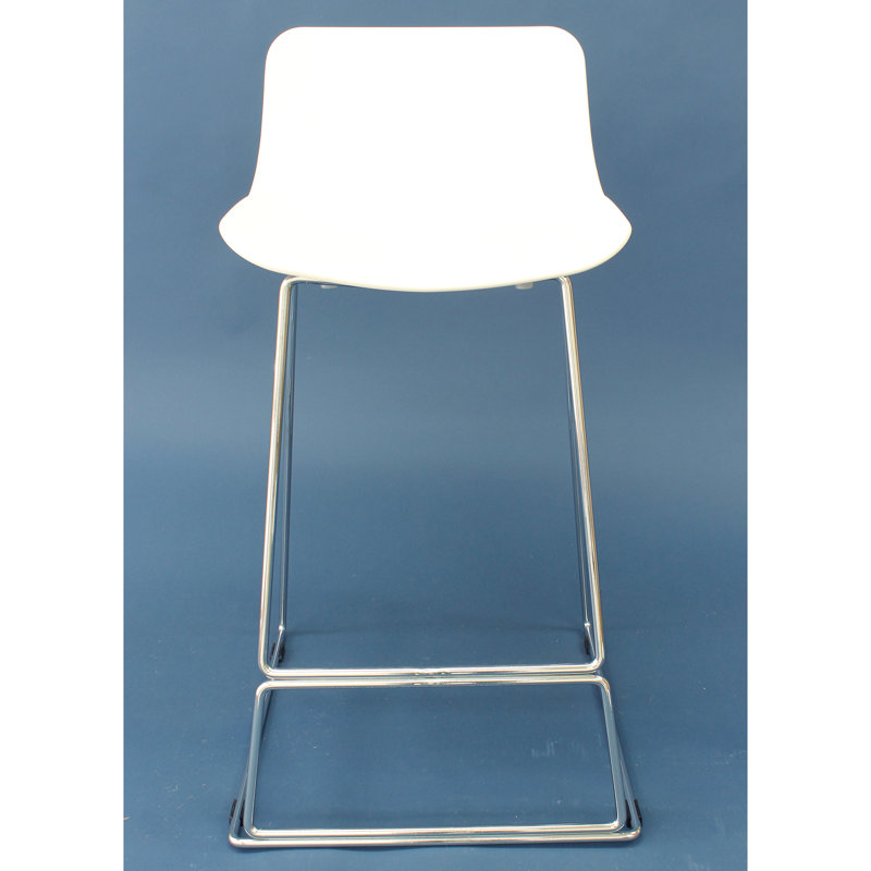 Tabouret de bar 26 po Lendler, blanc