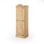 Gulzaar 1 Door Solid Wood Wardrobe