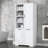 Bathroom Storage Cabinet With Doors And Drawers, Tilt-Out Laundry Hamper, Multiple Storage Space, Freestanding Style, Open Shelve, Adjustable Shelf-253444412