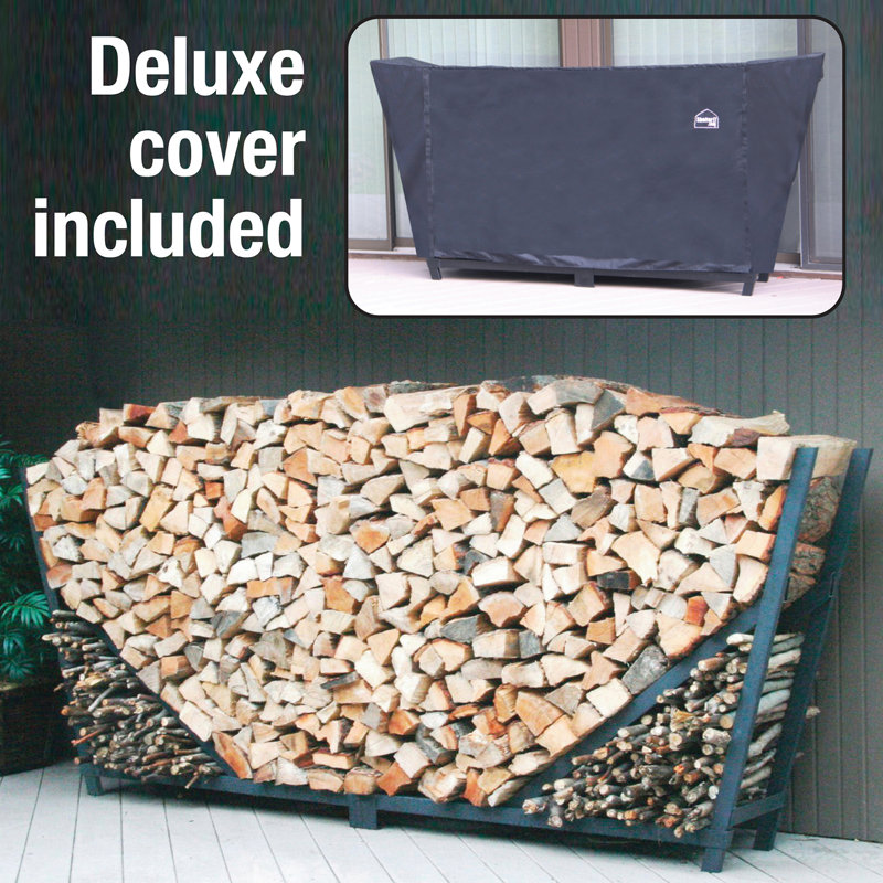 Metal Log Rack, 10', Slanted