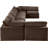 Ivanne Velvet U-Shaped Sectional Reversible-87141524