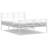 Lyllah Metal Bed Frame, Sturdy Steel, No Mattress-445695423-445695421