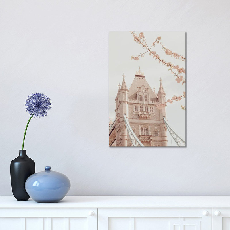 London Tower Bridge 1 Piece Wrapped Canvas Wall Art, 30.48 cm H x 45.72 cm W