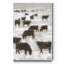«Winter Grazing I», reproduction sur toile tendue-714891866