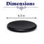 Assiette en porcelaine Slide Dazzle 