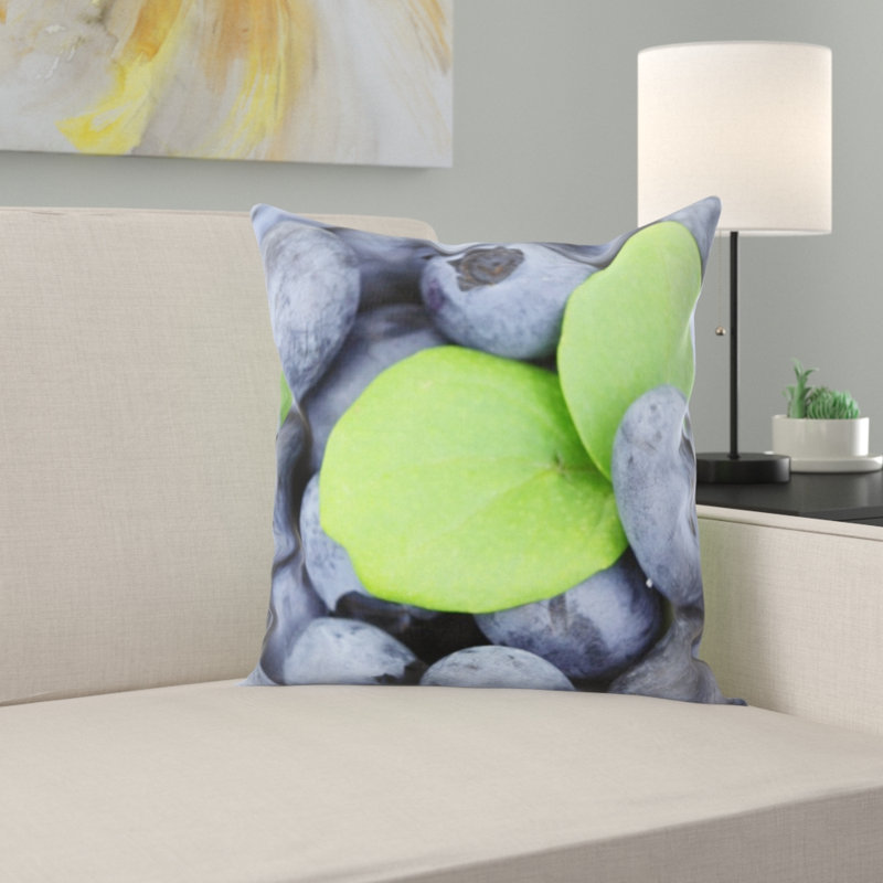 Microsuede Throw Pillow