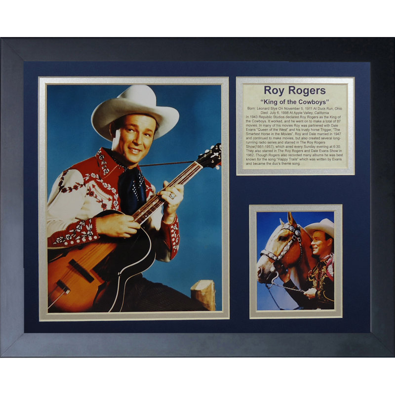 Souvenirs encadrée roy rogers