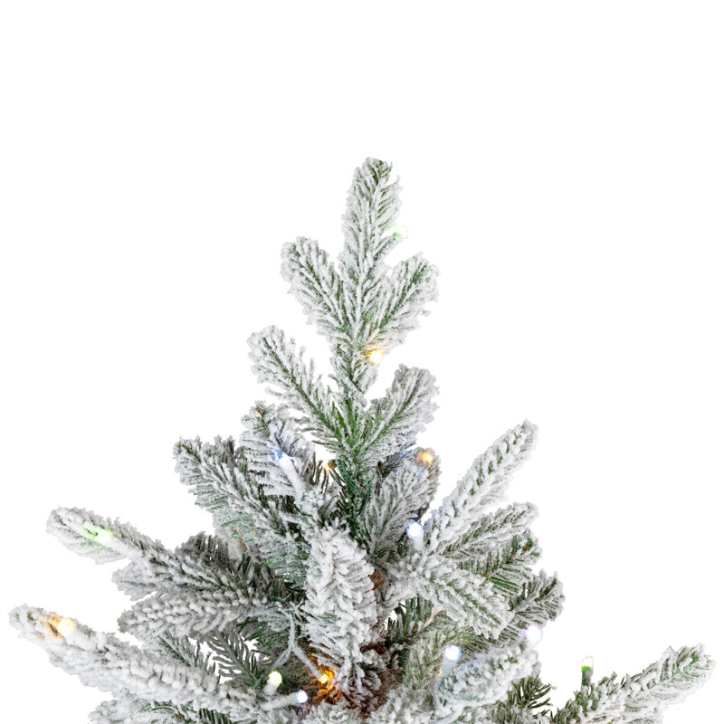 Real Touch™ Artificial Pine Christmas Tree with Lights, 6'