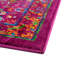 Tapis rond rose en polypropylène tissé à la machine Kleinschmidt-784270025