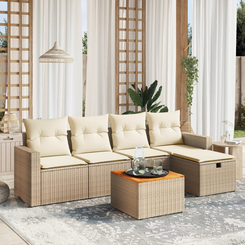 Ensemble de canapé de jardin Vidaxl