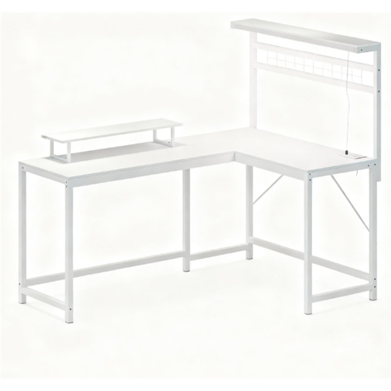 Bureau d'ordinateur (sans la chaise), Blanc