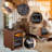 DR. INFRARED HEATER DR-998, 1500W Dual Heating Infrared Space Heater with Humidifier, Oscillation, Remote Control, Thermostat & Safety Protection, Portable with Wheels, Energy Efficient, Walnut