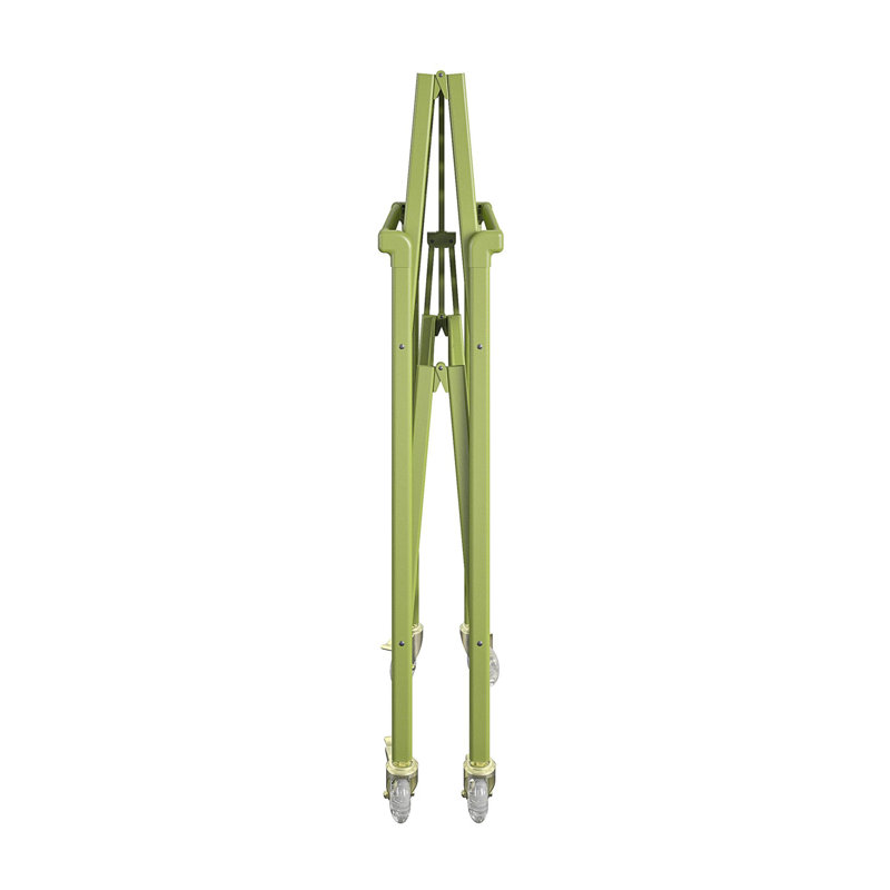 Fenske Metal Bar Cart, Green