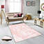 Tapis de couloir élégant 2,6 x 4,9 pi, 100% polyester, avec une hauteur de poils de 8 mm | Pois antibactérien et antidérapant en feutre de PVC | Lavable à la machine, impression numérique 3D | Parfait pour les vestibules et les espaces de vie-840566626