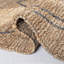 Tapis en jute tissé à la main Craddock-557285906