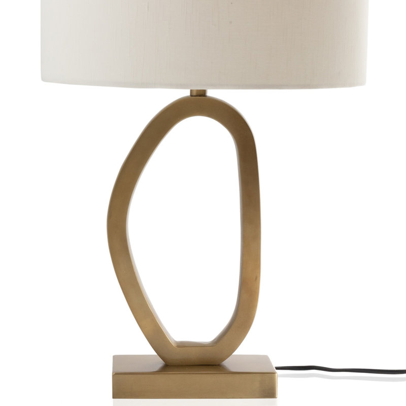 Bingley Table Lamp, Antique Brass Aluminum