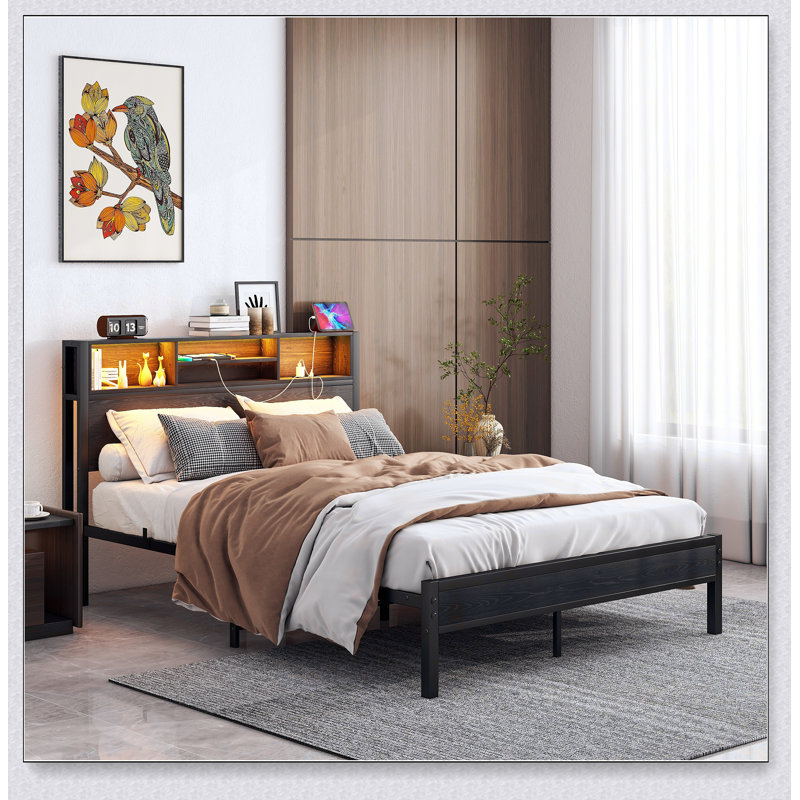 Black / Double Bed