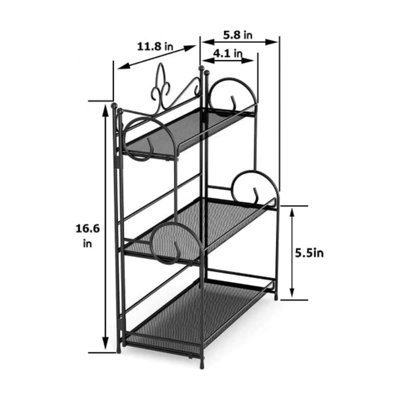 Freestanding Spice Rack